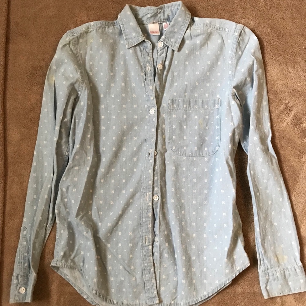 Long sleeve button down cute Xs / small